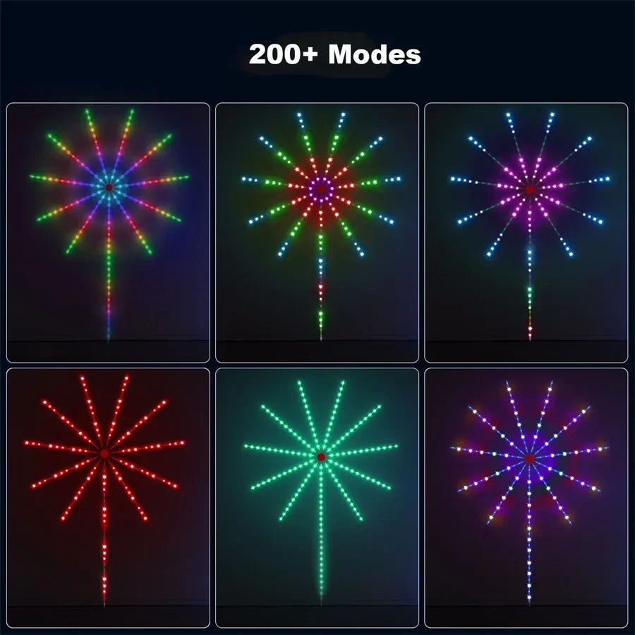 LED Reacting Firework